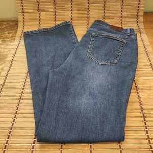 Lands End original fit classic Waist boot leg s14